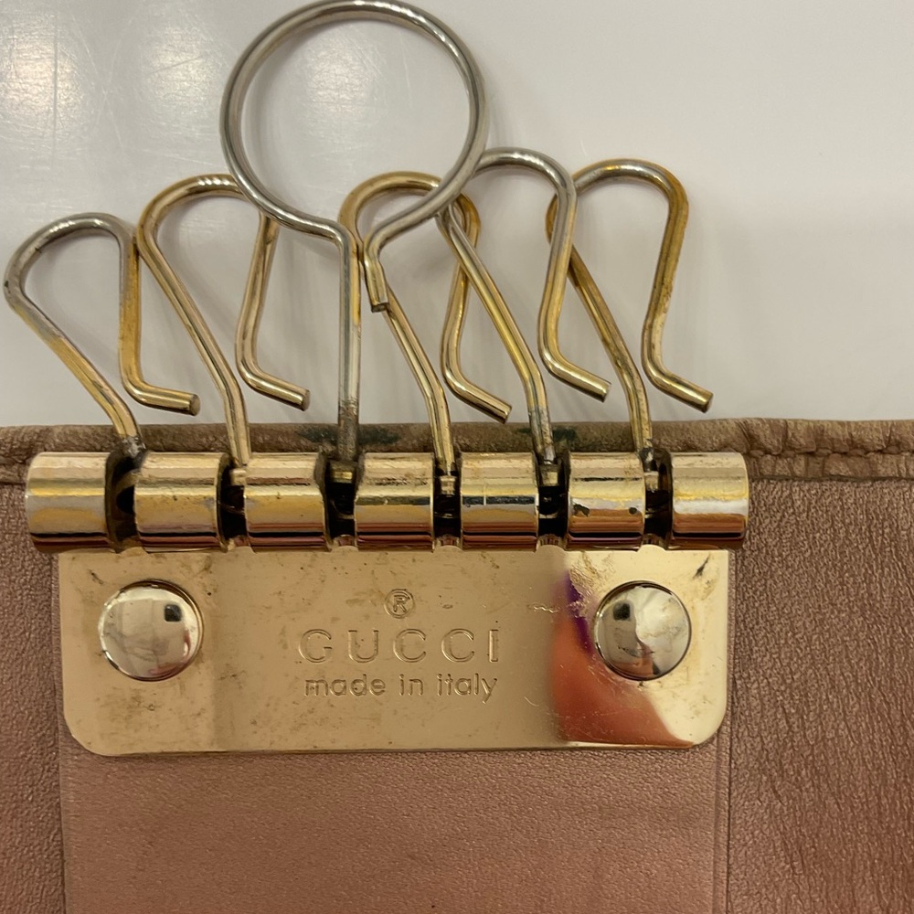 Gucci Guccissima Leather 6-Key Holder Wallet - Picture 8 of 9